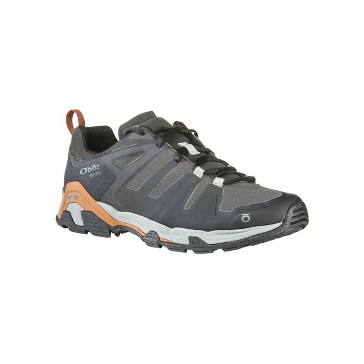 Men's Oboz Arete Low Waterproof Hiking Boots Black / Copper | OW1580493