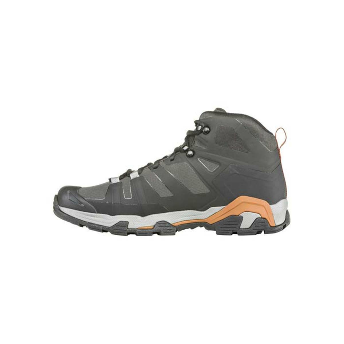 Men's Oboz Arete Mid Waterproof Hiking Boots Black / Copper | NY0756931