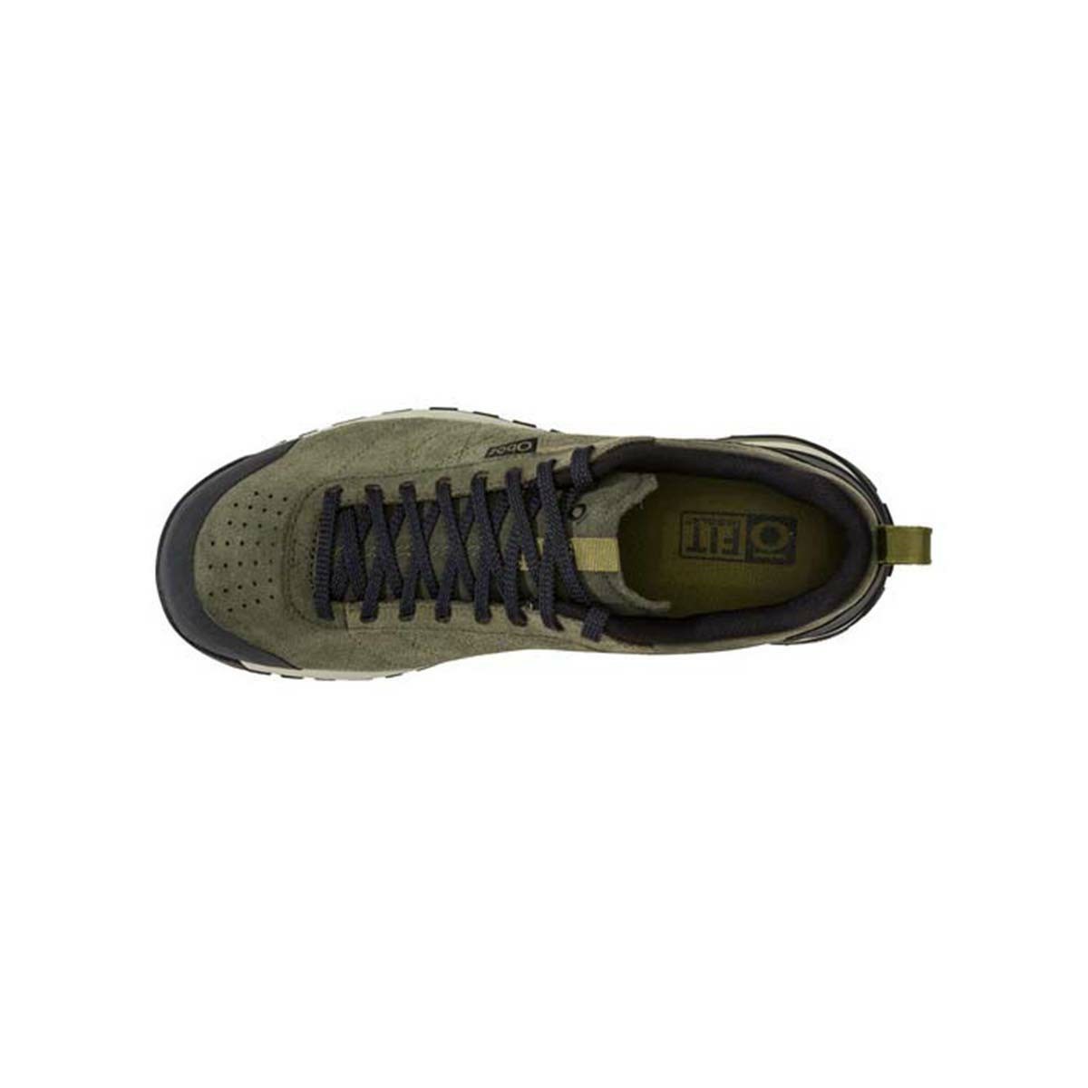 Men's Oboz Bozeman Low Leather Walking Shoes Olive | DH5384960