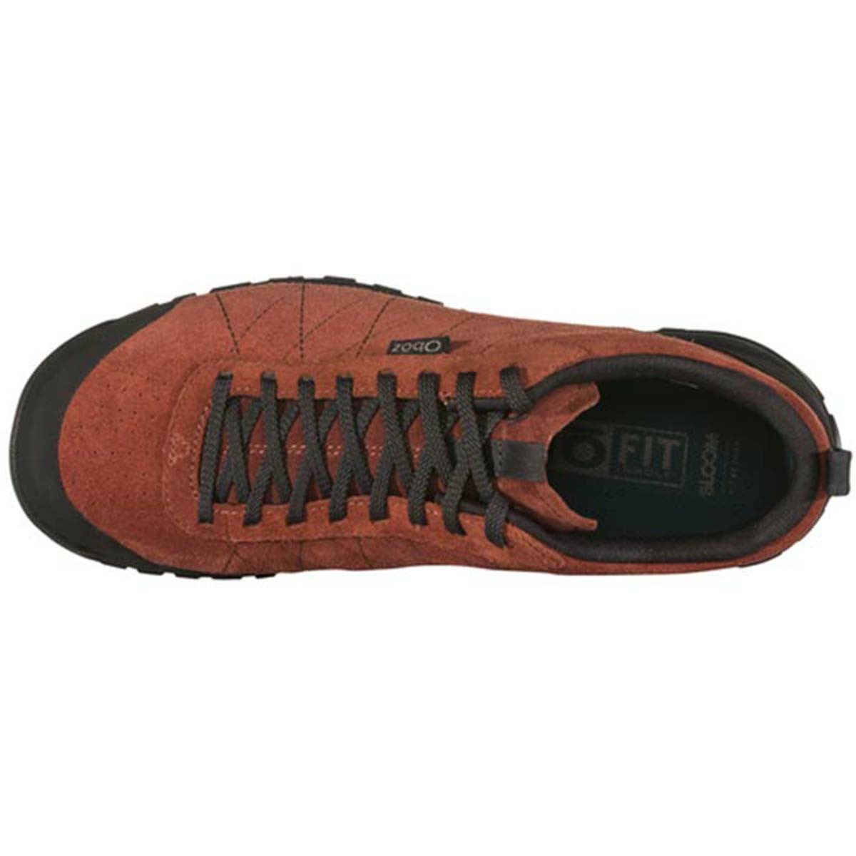 Men's Oboz Bozeman Low Leather Walking Shoes Dark Red | KC4301698