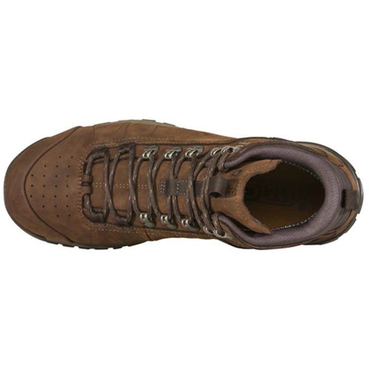 Men's Oboz Bozeman Mid Leather Waterproof Walking Shoes Brown | JR0561372