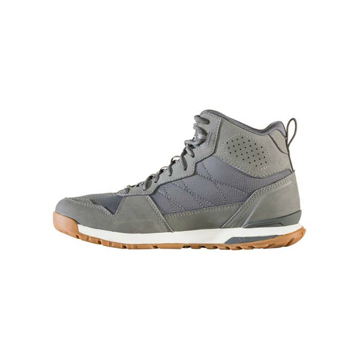 Men's Oboz Bozeman Mid Walking Shoes Grey | LP1052498