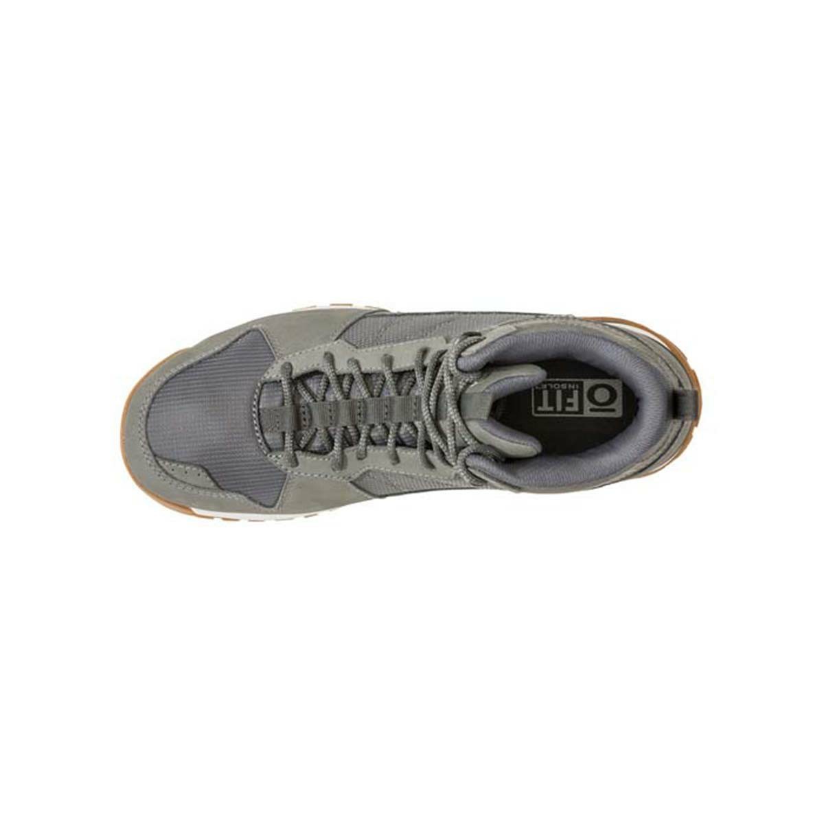 Men's Oboz Bozeman Mid Walking Shoes Grey | LP1052498