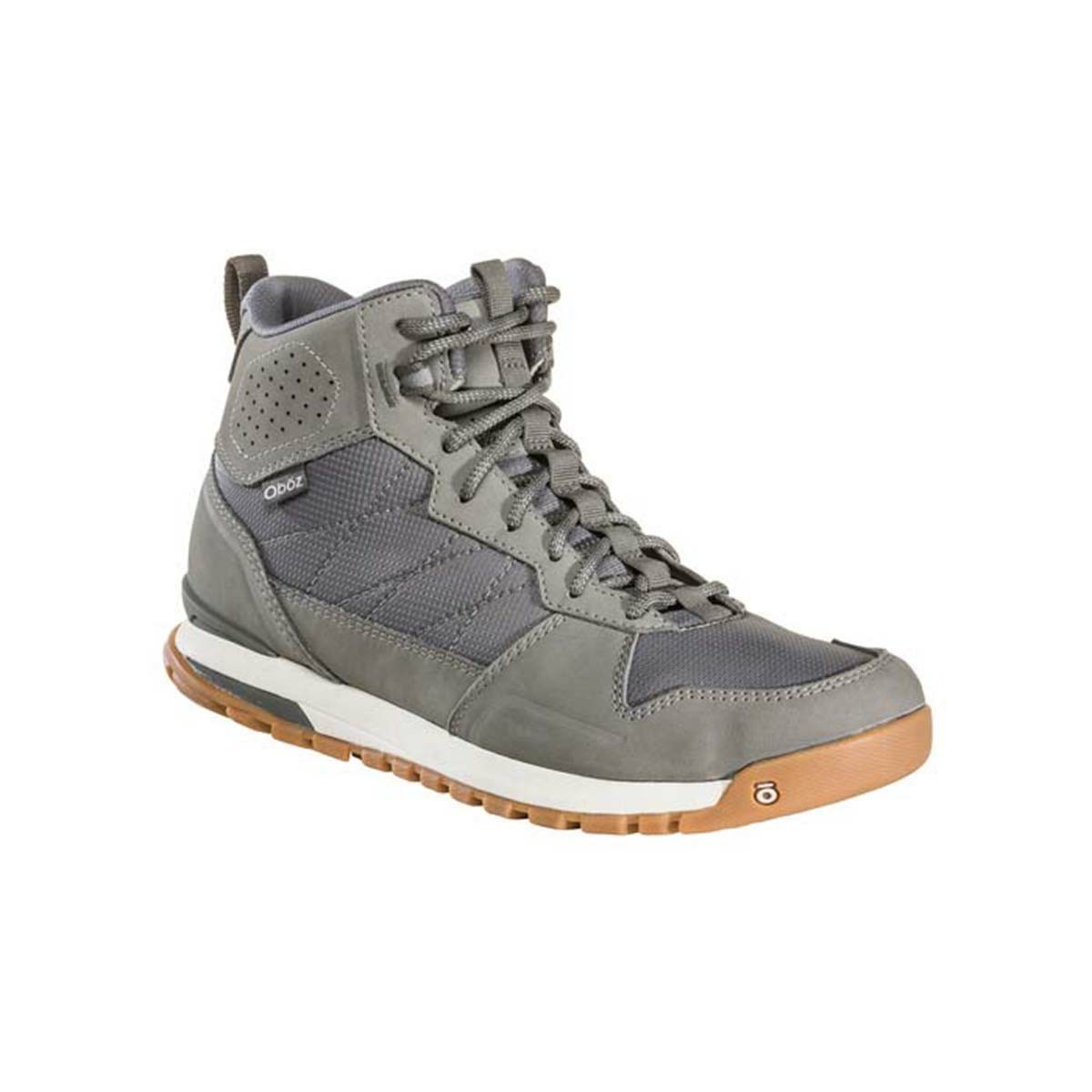 Men\'s Oboz Bozeman Mid Walking Shoes Grey | LP1052498