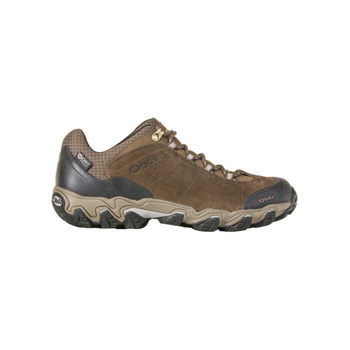 Men's Oboz Bridger Low Waterproof Hiking Shoes Brown | EV8697203