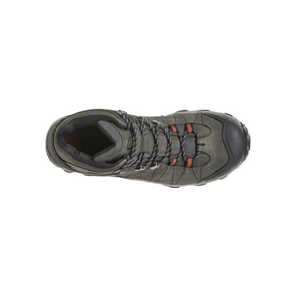 Men's Oboz Bridger Mid Waterproof Hiking Boots Grey | KH6834079