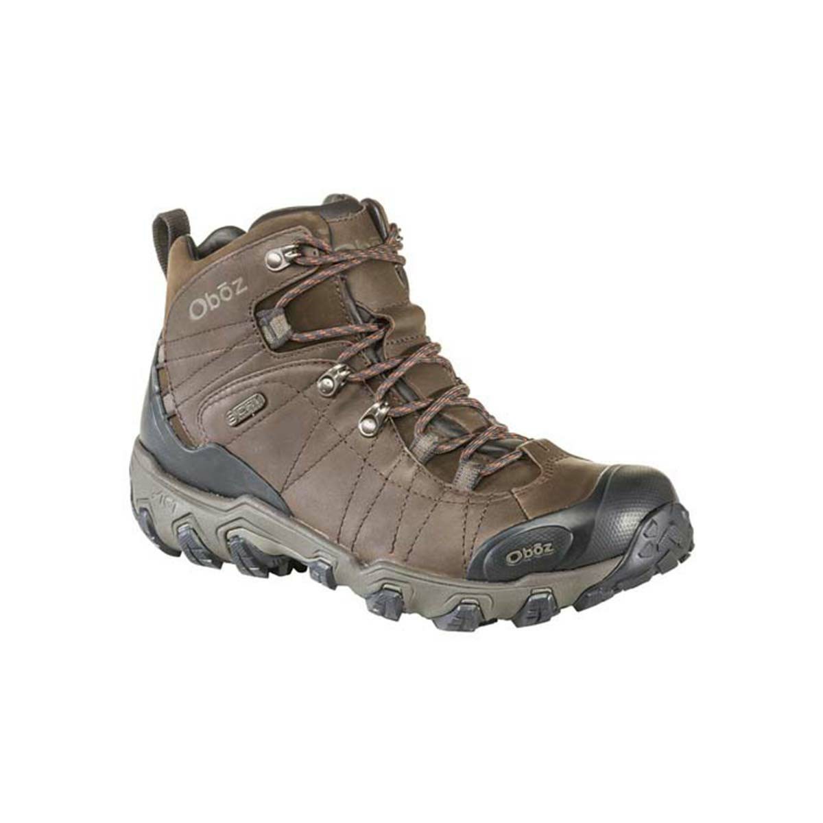 Men's Oboz Bridger Premium Waterproof Hiking Boots Brown | LH6128759