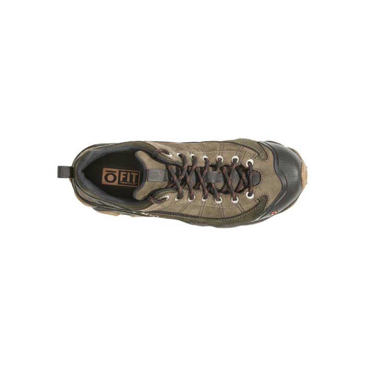 Men's Oboz Firebrand II Low Leather Hiking Shoes Grey | CR2879015