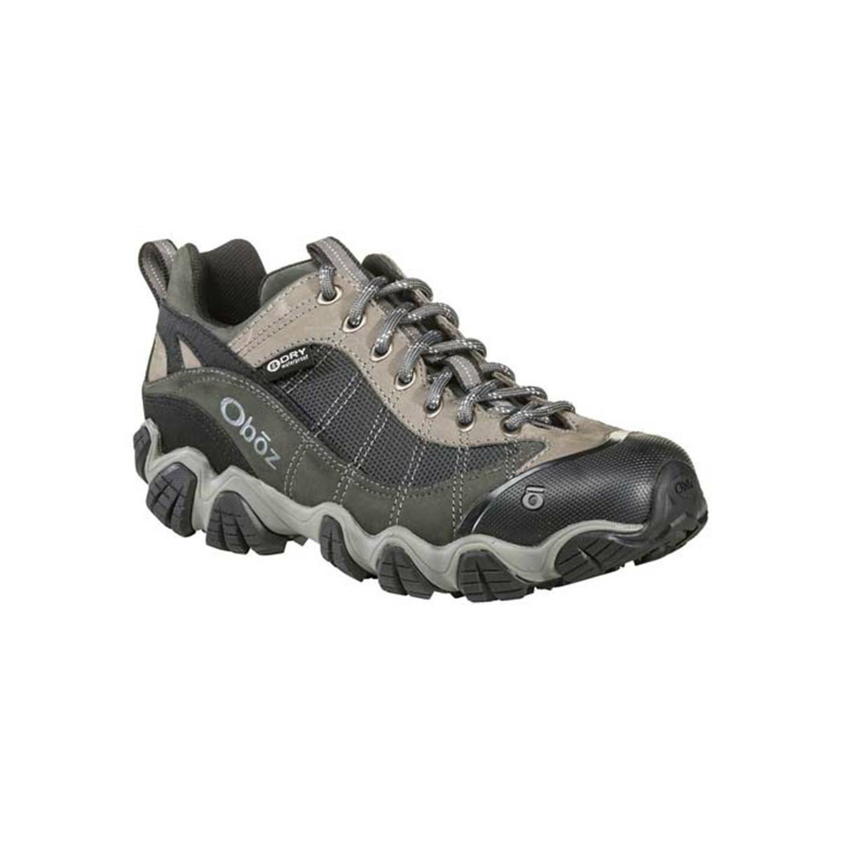 Men\'s Oboz Firebrand II Low Waterproof Hiking Shoes Grey | MS7641980