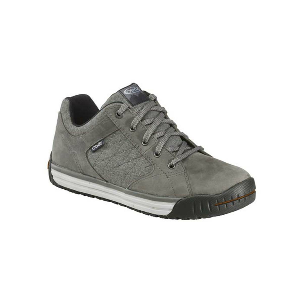 Men's Oboz Mendenhall Low Canvas Walking Shoes Grey | XO7325904