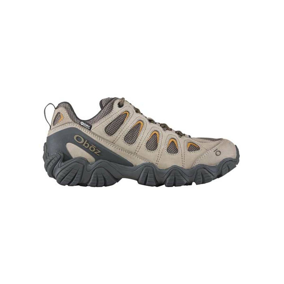 Men's Oboz Sawtooth II Low Waterproof Hiking Boots Olive / Grey | IN3490268