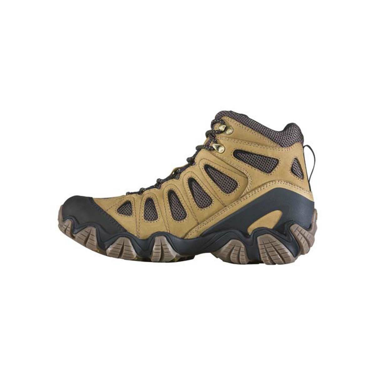 Men's Oboz Sawtooth II Mid Waterproof Hiking Boots Khaki | OK8307495