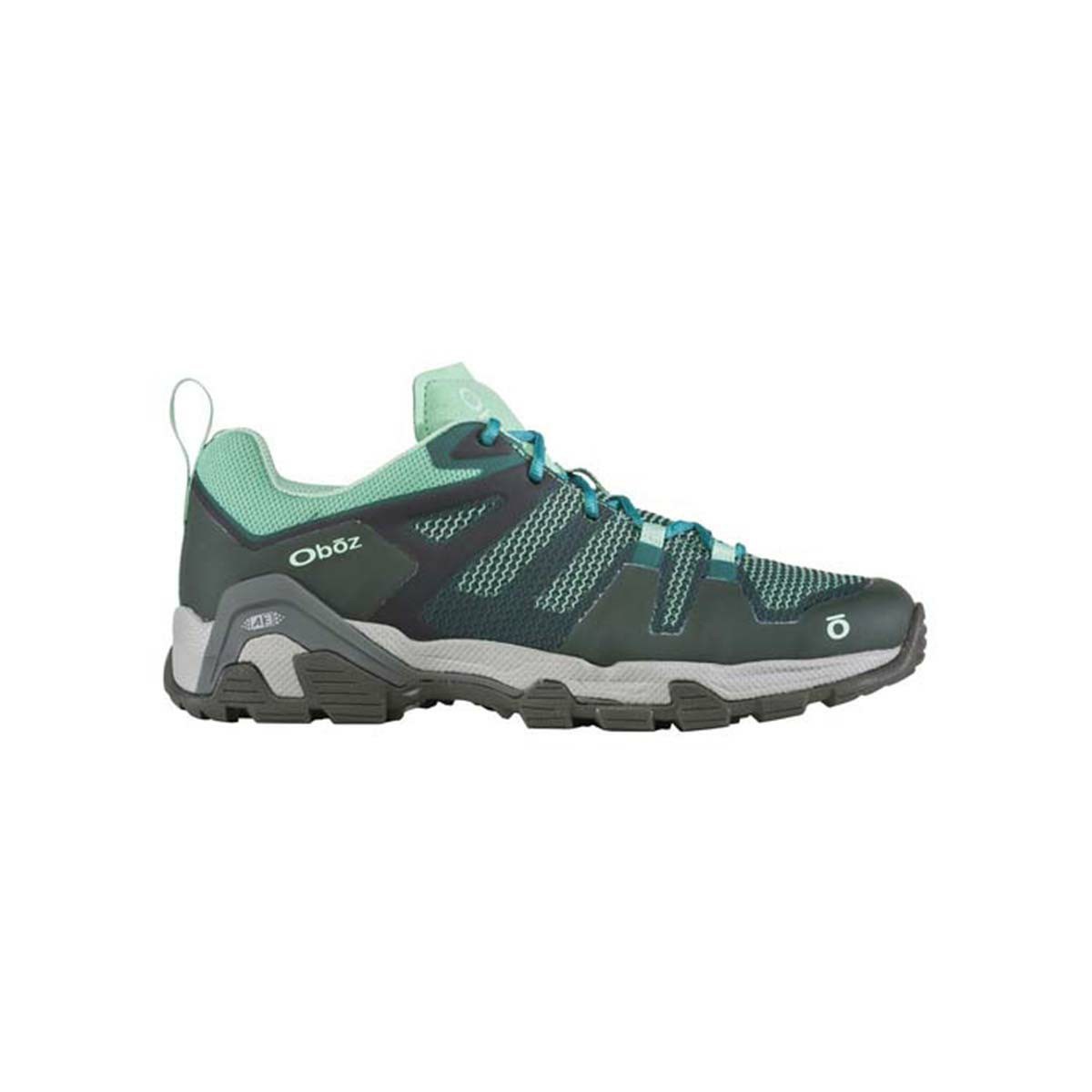 Women's Oboz Arete Low Hiking Boots Green | VJ5620849