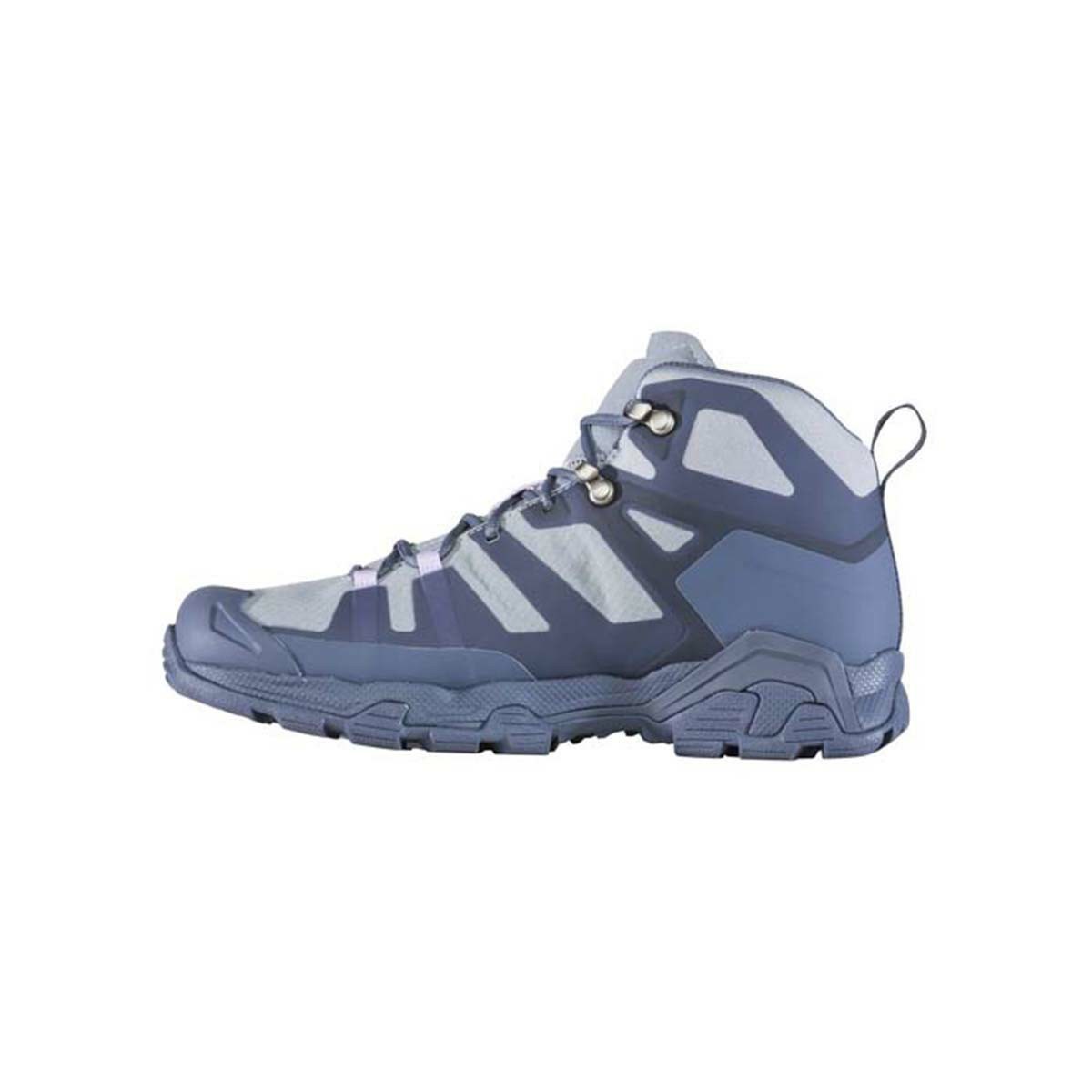 Women's Oboz Arete Mid Waterproof Hiking Boots Blue | KQ9761248