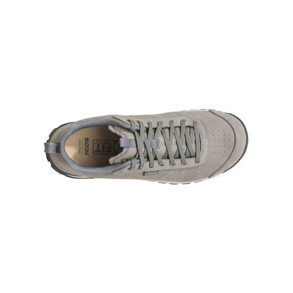 Women's Oboz Bozeman Low Leather Walking Shoes Grey | ON6592701