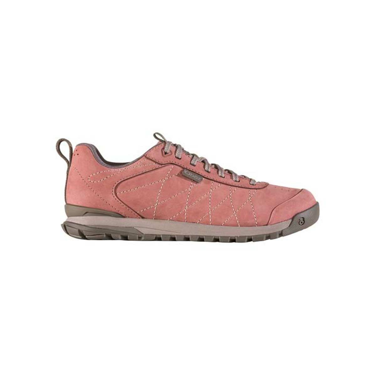 Women's Oboz Bozeman Low Leather Walking Shoes Pink | QD3506917