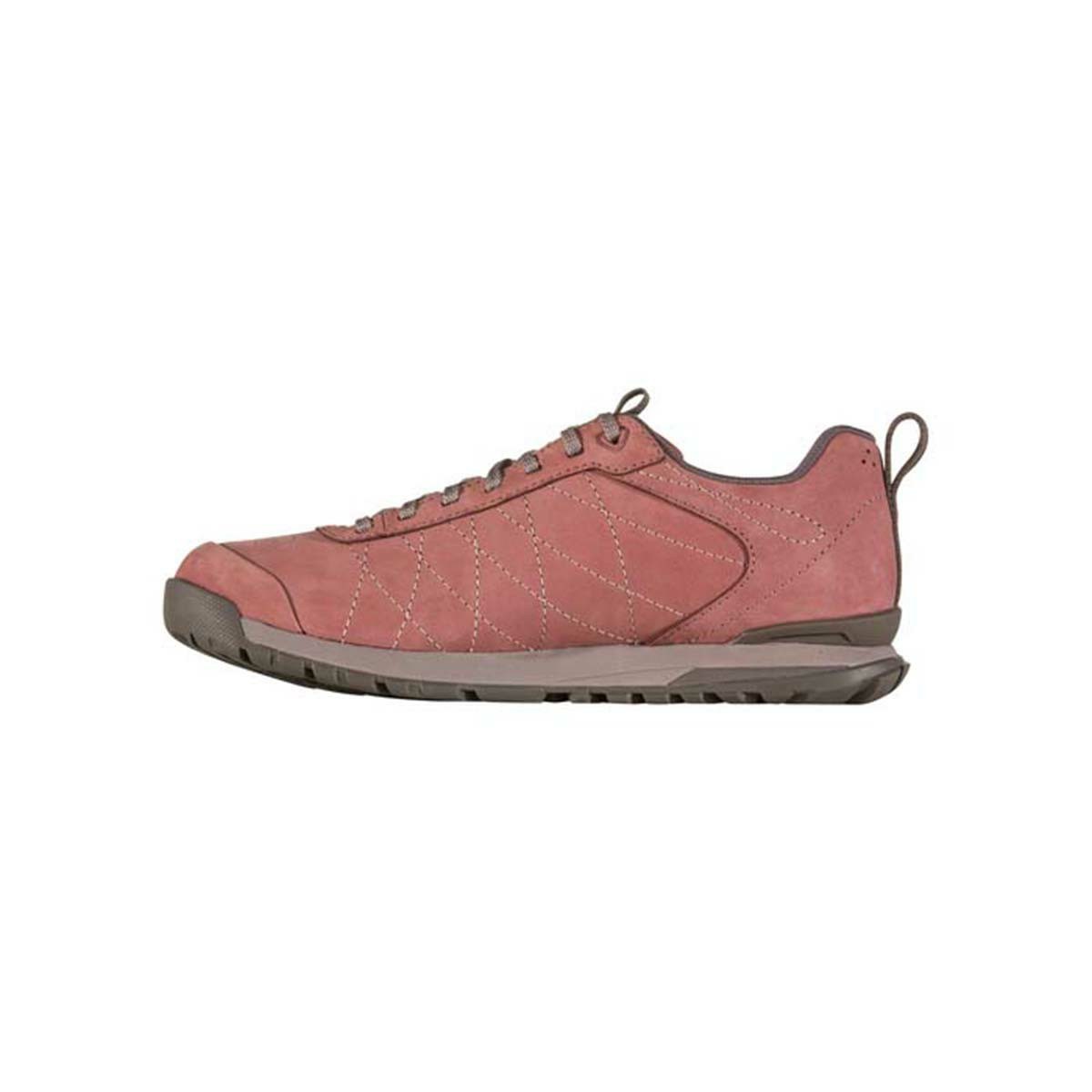 Women's Oboz Bozeman Low Leather Walking Shoes Pink | QD3506917