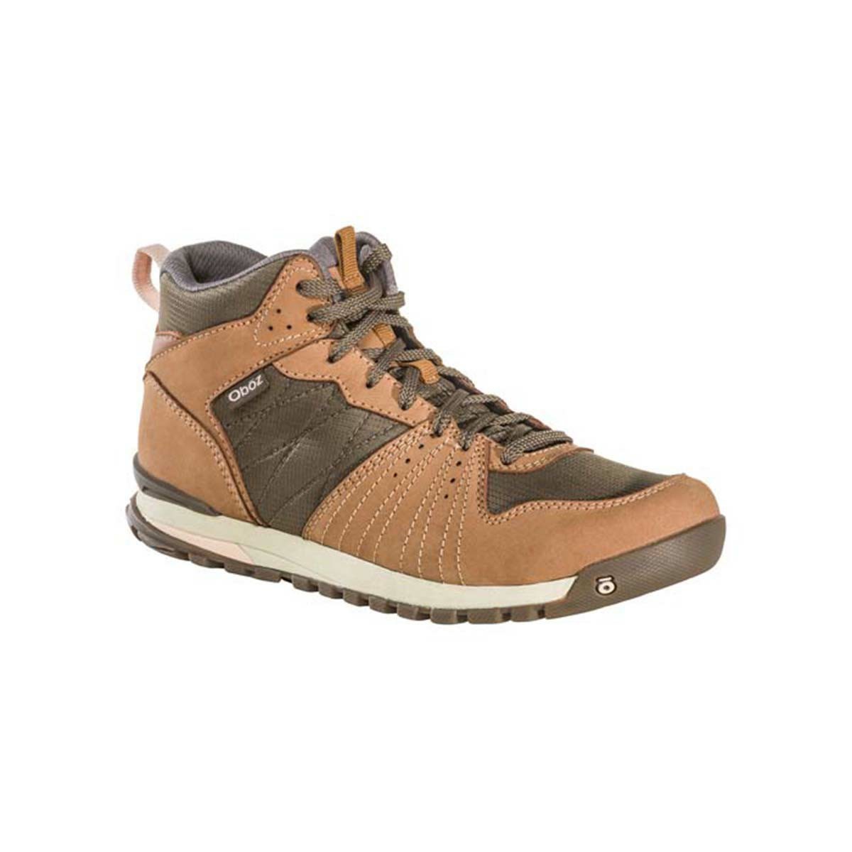 Women's Oboz Bozeman Mid Walking Shoes Khaki | TY7135089