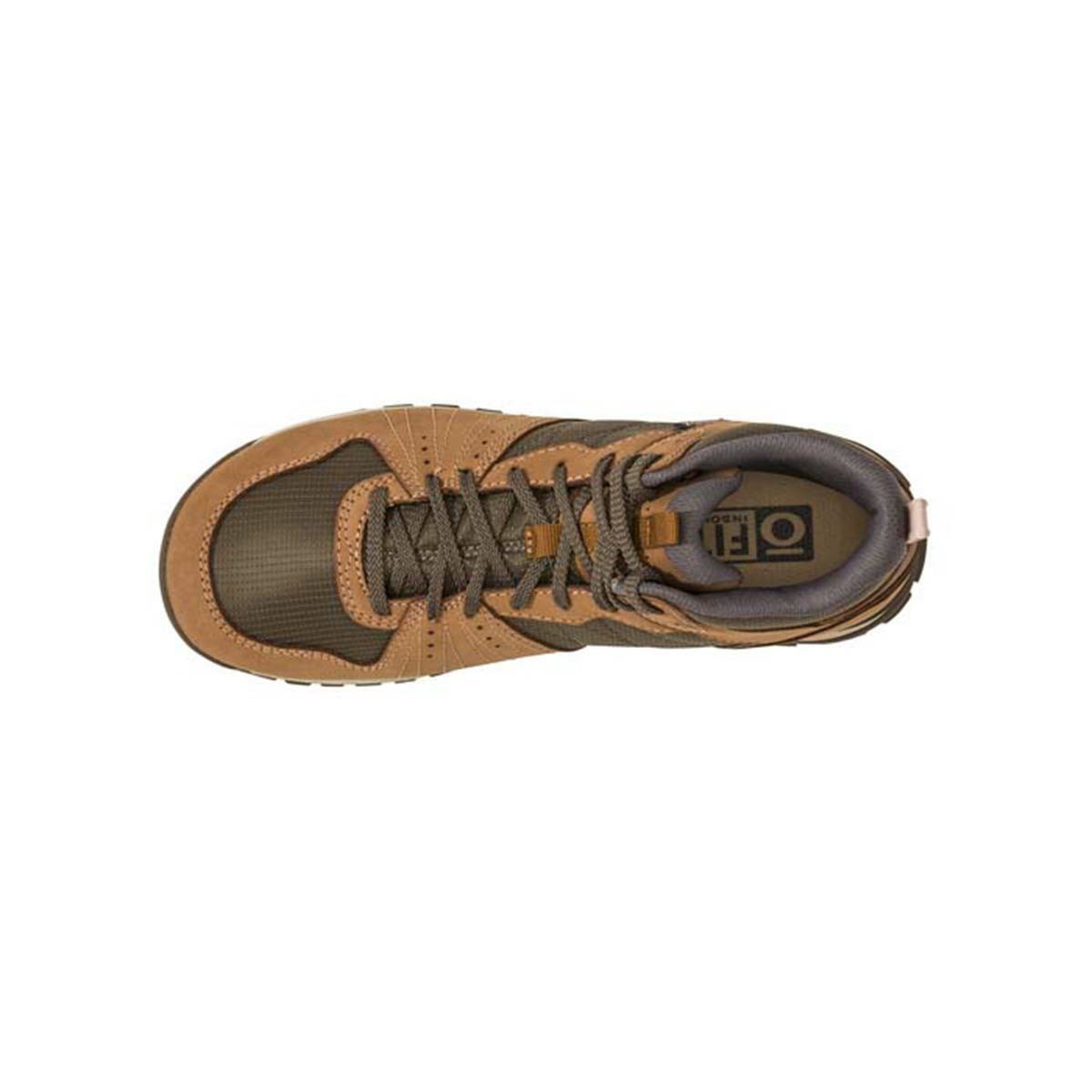 Women's Oboz Bozeman Mid Walking Shoes Khaki | TY7135089