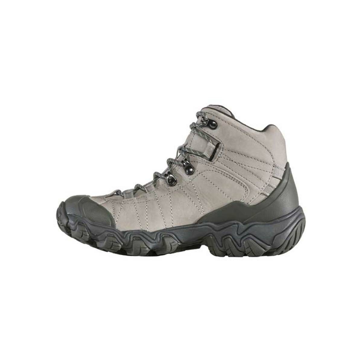 Women's Oboz Bridger Mid Waterproof Hiking Boots Grey | UL5820176