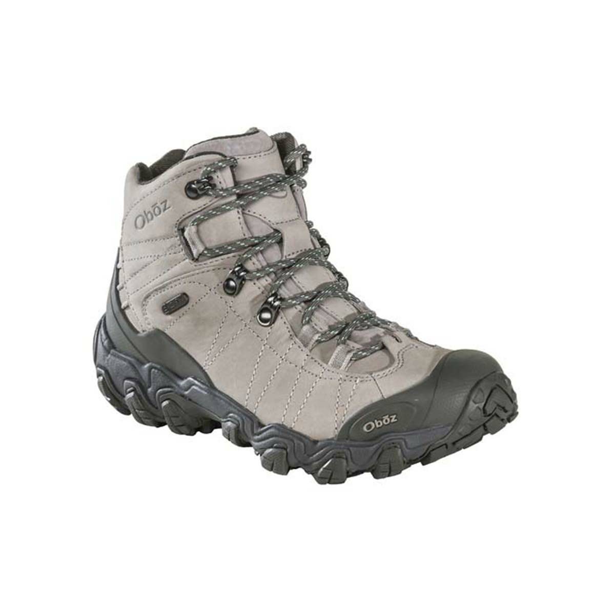 Women\'s Oboz Bridger Mid Waterproof Hiking Boots Grey | UL5820176