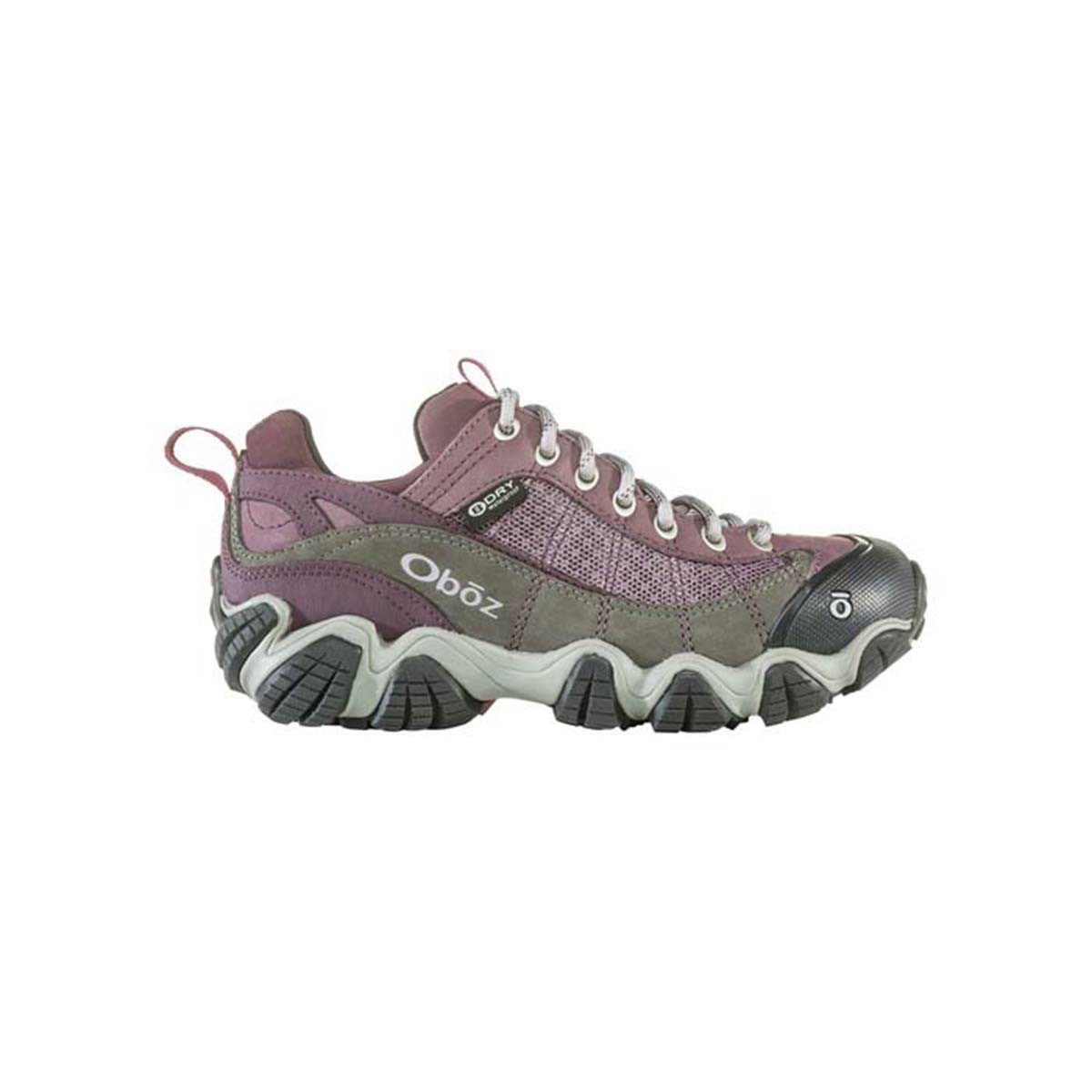 Women's Oboz Firebrand II Low Waterproof Hiking Boots Purple | YC2165490