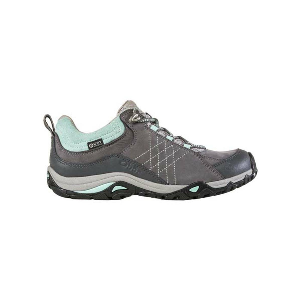 Women's Oboz Sapphire Low Waterproof Hiking Boots Grey | QC0872146