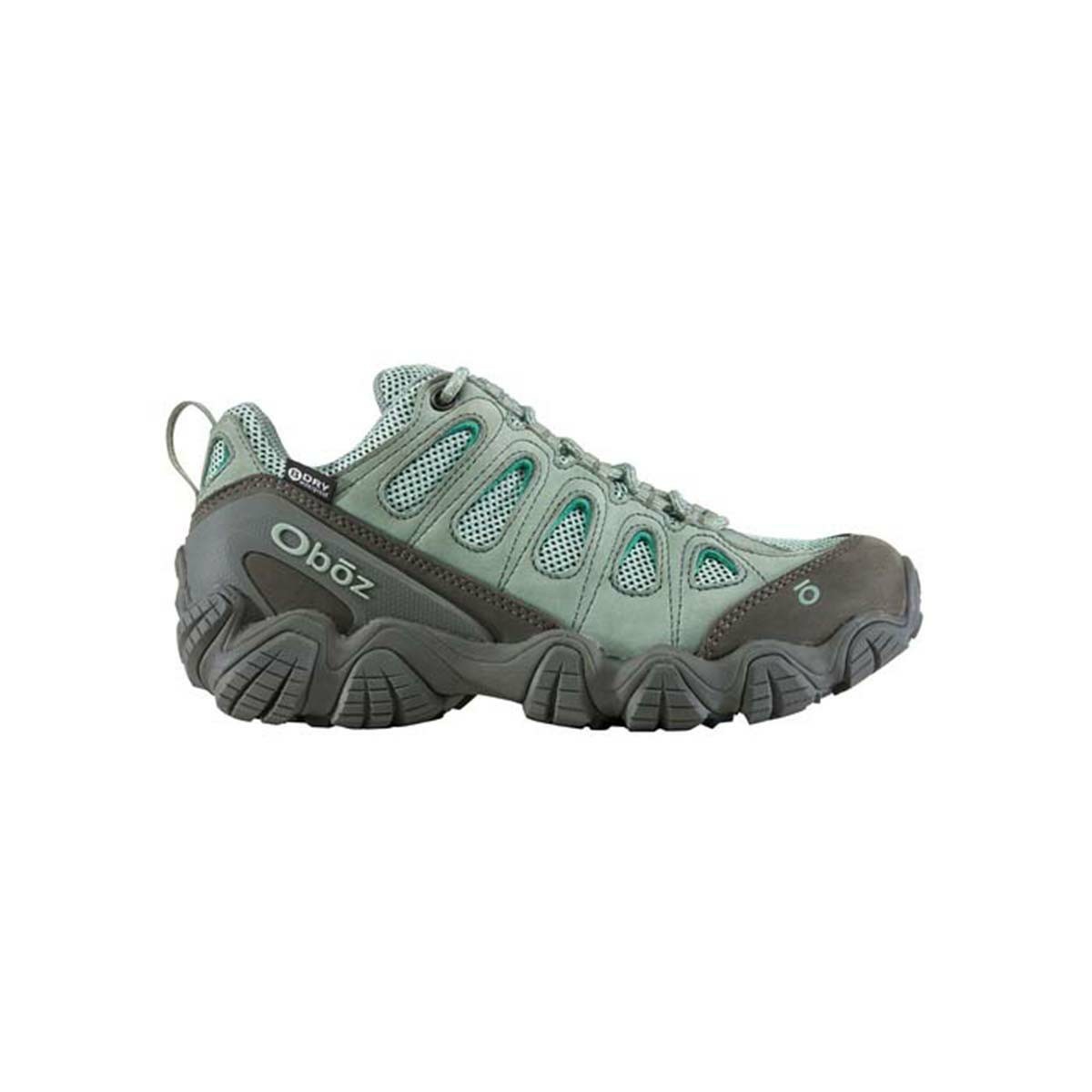 Women's Oboz Sawtooth II Low Waterproof Hiking Boots Green | VF0594137