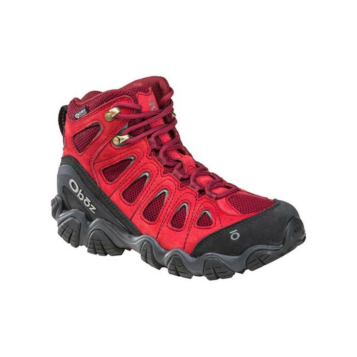 Women\'s Oboz Sawtooth II Mid Waterproof Hiking Boots Red | SW3985246