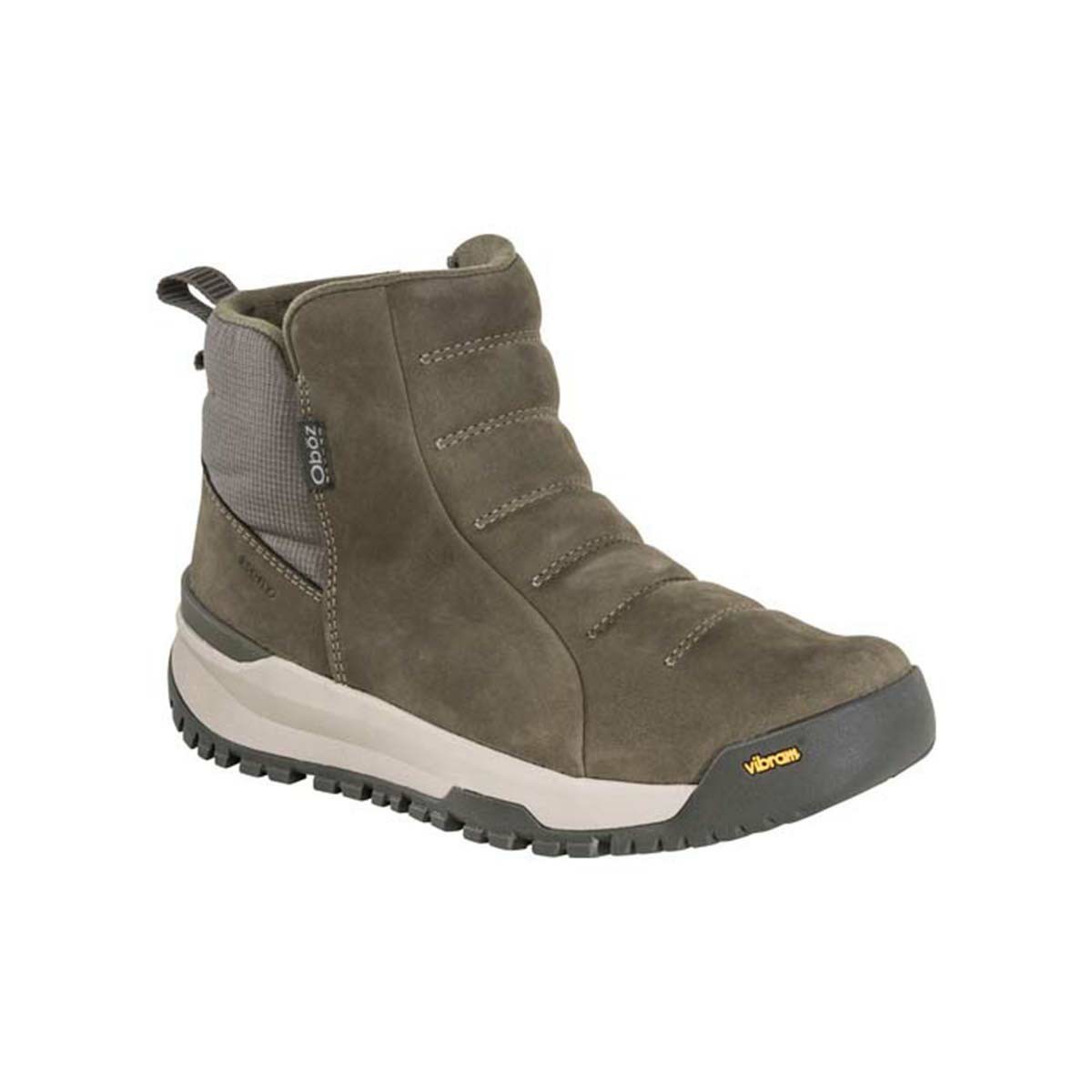 Women's Oboz Sphinx Mid Pull-On Insulated Waterproof Insulated Boots Olive | SX6948103