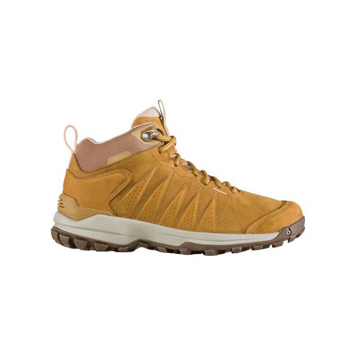 Women's Oboz Sypes Mid Leather Waterproof Walking Shoes Yellow | DZ4305971