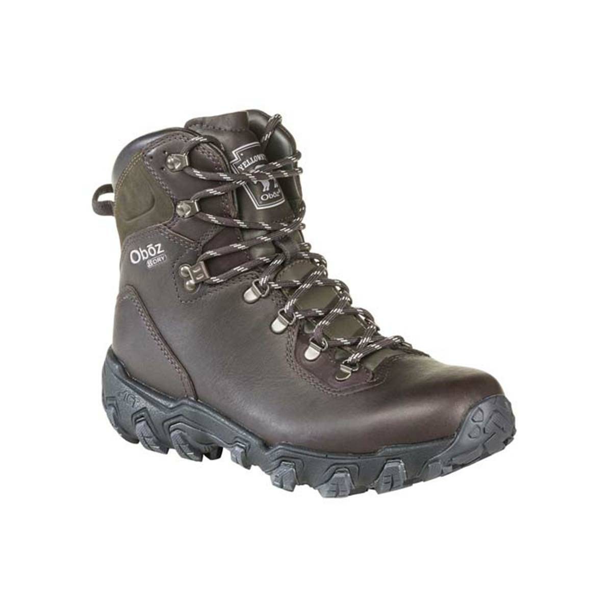 Women's Oboz Yellowstone Premium Mid Waterproof Hiking Boots Coffee | UE5271964