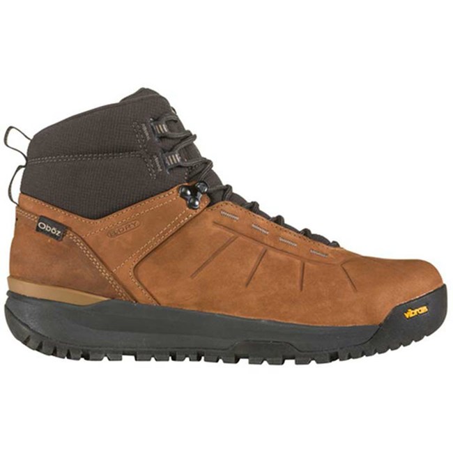 Men's Oboz Andesite Mid Insulated Waterproof Insulated Boots Brown | HK3416075