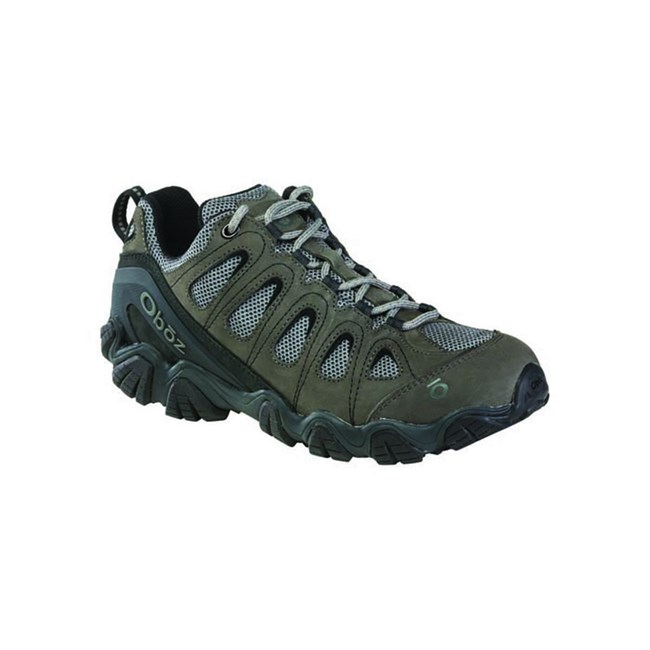 Men's Oboz Sawtooth II Low Hiking Boots Olive | QP9056847