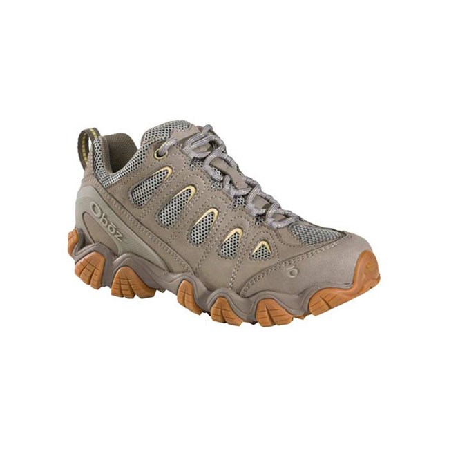 Women's Oboz Sawtooth II Low Hiking Boots Grey / Olive | EO4962187