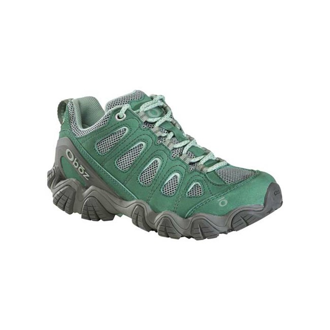 Women's Oboz Sawtooth II Low Hiking Boots Green | OH9458307