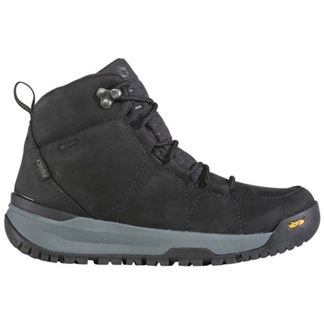 Women's Oboz Sphinx Mid Insulated Waterproof Insulated Boots Black | GU8762341