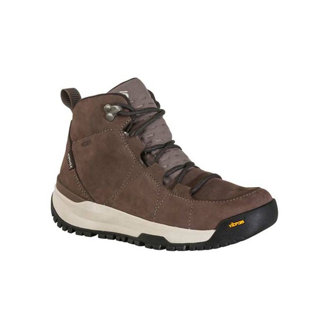 Women's Oboz Sphinx Mid Insulated Waterproof Insulated Boots Brown | TM9720348